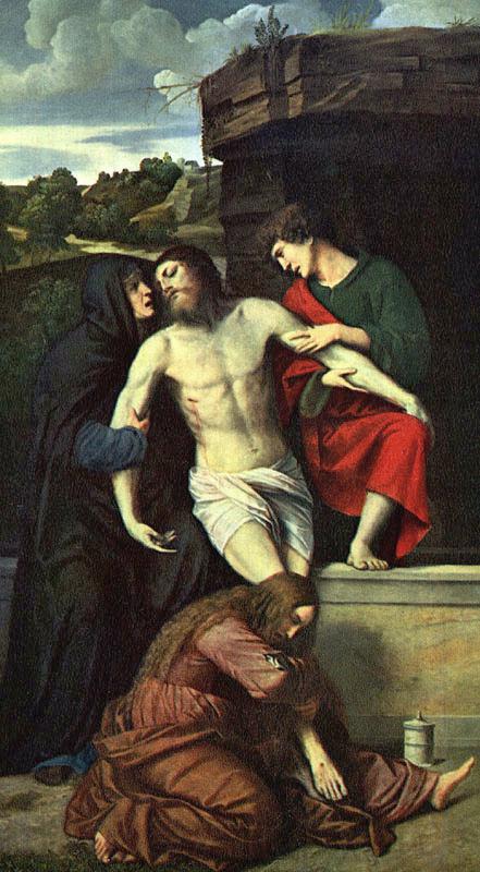MORETTO da Brescia The Virgin of Carmel ge Norge oil painting art